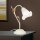 Tischleuchte Metall Glas 33 cm hoch E14 Landhaus OSKAR