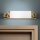 Wandlampe Messing massiv Glas 41,5 cm breit E14 VIKTOR