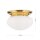 Deckenleuchte Messing Glas E27 D: 33 cm rund 2-flammig