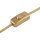 Tischlampe Glas Metall Weiß Gold E27 16,5 cm Ø18 cm