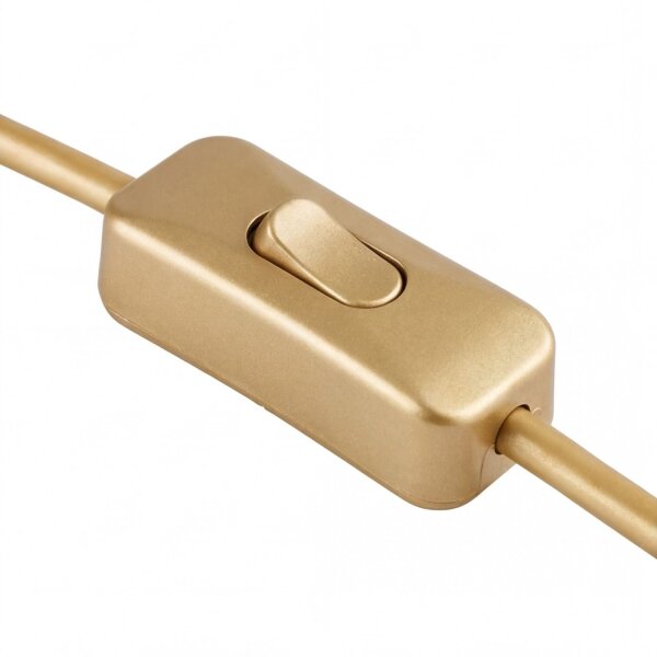 Tischleuchte Glas Metall Weiß Gold E27 28 cm Ø32 cm