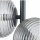Hängelampe Rauchglas Metall Schwarz B:32,5 cm E27