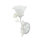Applique murale Shabby Fleurs Crème Blanc Campagne