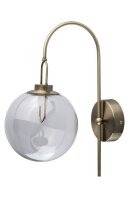 Applique murale LED en verre noble Abat-jour...