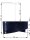 Suspension colorée tissu rond Ø50cm table à manger