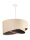 Lampe à suspendre JILLIEN Beige Multicolore ronde Ø50cm