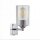 Wandleuchte Metall E27 23 cm hoch Chrom Modern