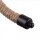 Wandlampe Metall Rauchglas E27 H: 30 cm Modern YLONA