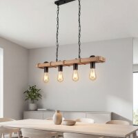 H&auml;ngeleuchte Metall E27 H: max. 85 cm 4-flammig LIRIEN