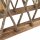 Pendelleuchte Metall Holz H: max. 105 cm E27 2-flammig