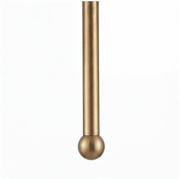 Pendelleuchte Metall Glas E27 H: max. 63 cm 4-flammig