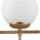 Pendelleuchte Metall Glas E27 H: max. 63 cm 4-flammig