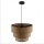 Pendelleuchte Metall Korbschirm 38 cm breit E27 rund