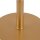 Wandlampe Metall Glas H: 24 cm in Gold Weiß E27 Retro