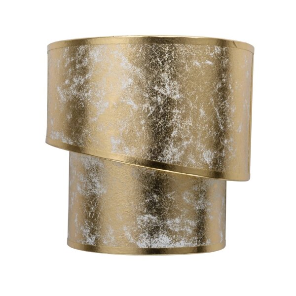Wandlampe Gold Stoff Modern Flur stylish MAHONIA