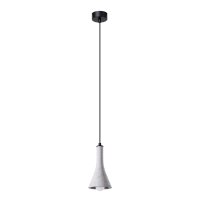 Hängelampe Beton Stahl Grau Schwarz E14 L:12 cm