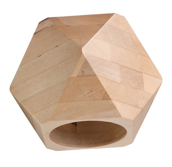 Wohnliche Wandleuchte Holz G9 T:14 cm Skandinavisch