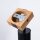 Wandstrahler Holz Stahl Schwarz GU10 H:13 cm schwenkbar