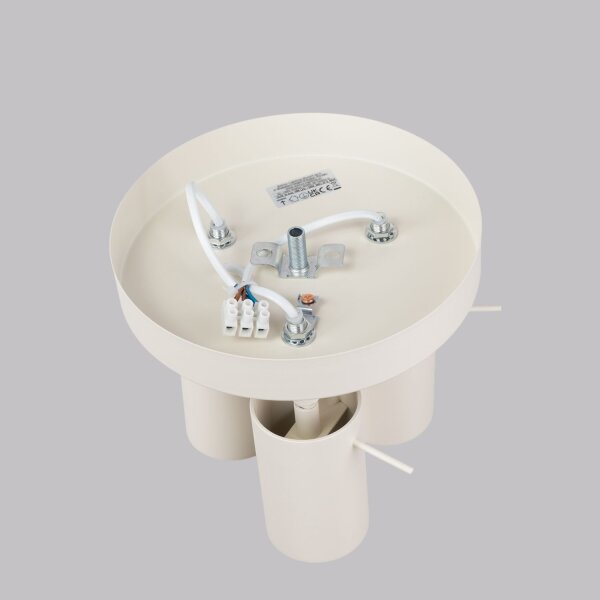 Deckenstrahler Stahl Beige GU10 L:19 cm schwenkbar