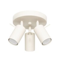 Deckenstrahler Stahl Beige GU10 L:19 cm schwenkbar