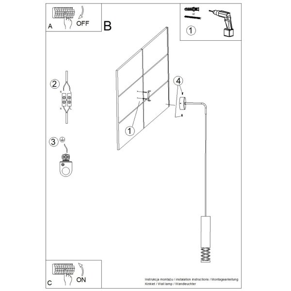Stilvolle Wandleuchte mit Arm Stahl Weiß GU10 T:17 cm
