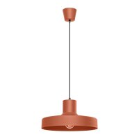 Pendelleuchte Stahl Ocker E27 L:35 cm rund gem&uuml;tlich