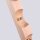 Deckenleuchte Holz Glas G9 4-flammig 63 cm blendarm