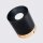 Runde Deckenleuchte Holz Aluminium Schwarz GU10 Ø12 cm