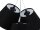 Suspension Noir Blanc Tissu 3-flmg Rétro