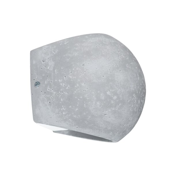 Wandleuchte Up Down Beton G9 T:14 cm indirekt blendarm