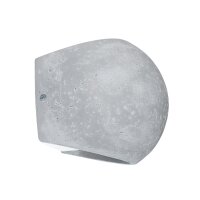 Wandleuchte Up Down Beton G9 T:14 cm indirekt blendarm