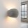 Wandleuchte Up Down Beton G9 T:14 cm indirekt blendarm