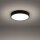 LED Deckenleuchte Aluminium Schwarz 3000 K L:40 cm rund