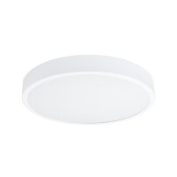 LED Deckenleuchte Wei&szlig; Alu 3000 K rund &Oslash;50...