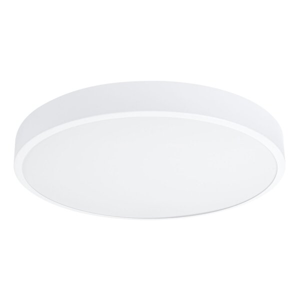 LED Deckenleuchte Weiß Alu 3000 K rund Ø60 cm blendarm