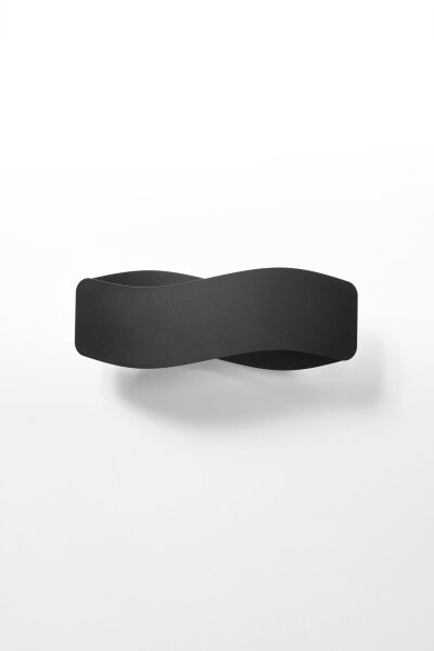 Wandlampe Up Down Schwarz G9 T:15 cm indirekt blendarm