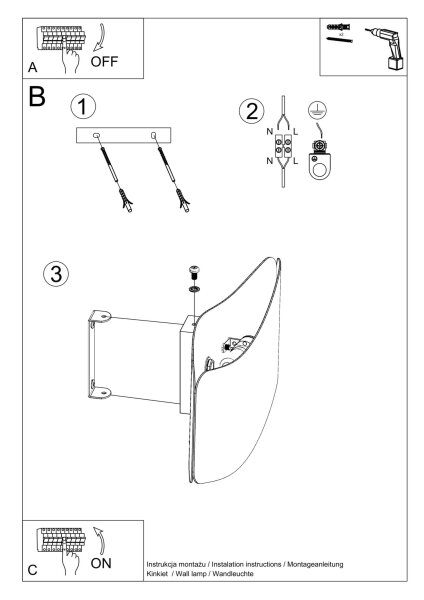 Wandlampe Up Down Weiß G9 T:15 cm indirekt blendarm