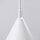 Wandlampe Weiß Stahl E14 Schalter Stecker Kabel H:30 cm