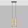 Pendelleuchte Gold Stahl GU10 2-flammig 30 cm lang