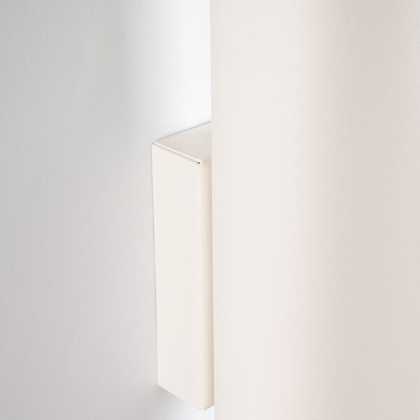 Wandleuchte Up Down Beige Stahl GU10 H:30 cm indirekt
