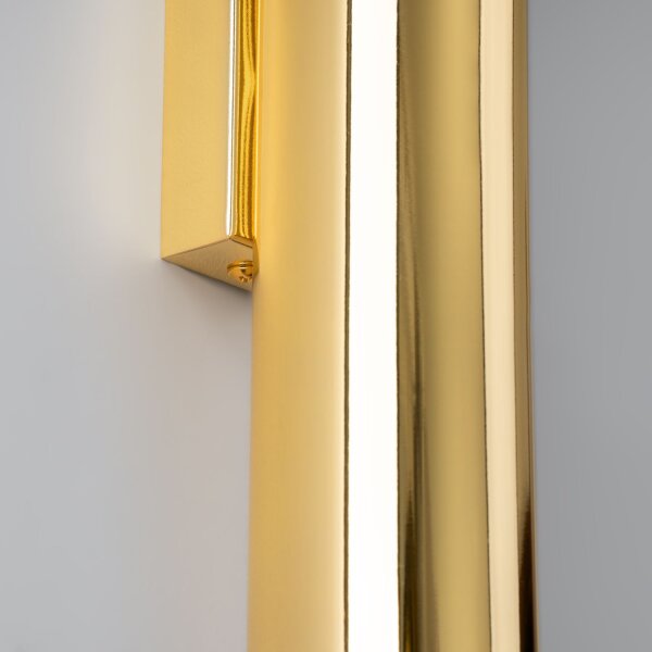 Wandleuchte Up Down Gold Stahl GU10 H:30 cm indirekt