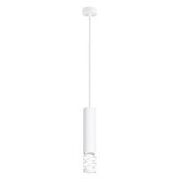 H&auml;ngelampe Wei&szlig; Stahl GU10 L:8 cm rund Esstisch