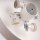 Deckenleuchte blendarm Beige Stahl E27 rund Ø30 cm