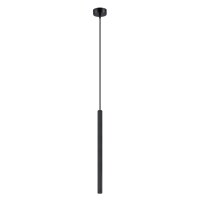 Runde Hängelampe Schwarz schmal Ø 8 cm G9