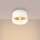 Skandinavische Deckenlampe Holz Stoff E27 Ø35 cm rund