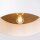 Skandinavische Deckenlampe Holz Stoff E27 Ø35 cm rund