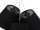Suspension Rétro Noir Argent Tissu 3-flmg