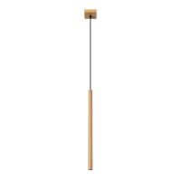 Runde Pendelleuchte Gold Stahl G9 &Oslash;3,5 cm akzentuiert