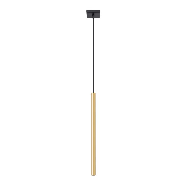 Runde Hängelampe Gold Stahl G9 Ø2,5 cm akzentuiert