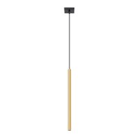 Runde H&auml;ngelampe Gold Stahl G9 &Oslash;2,5 cm...